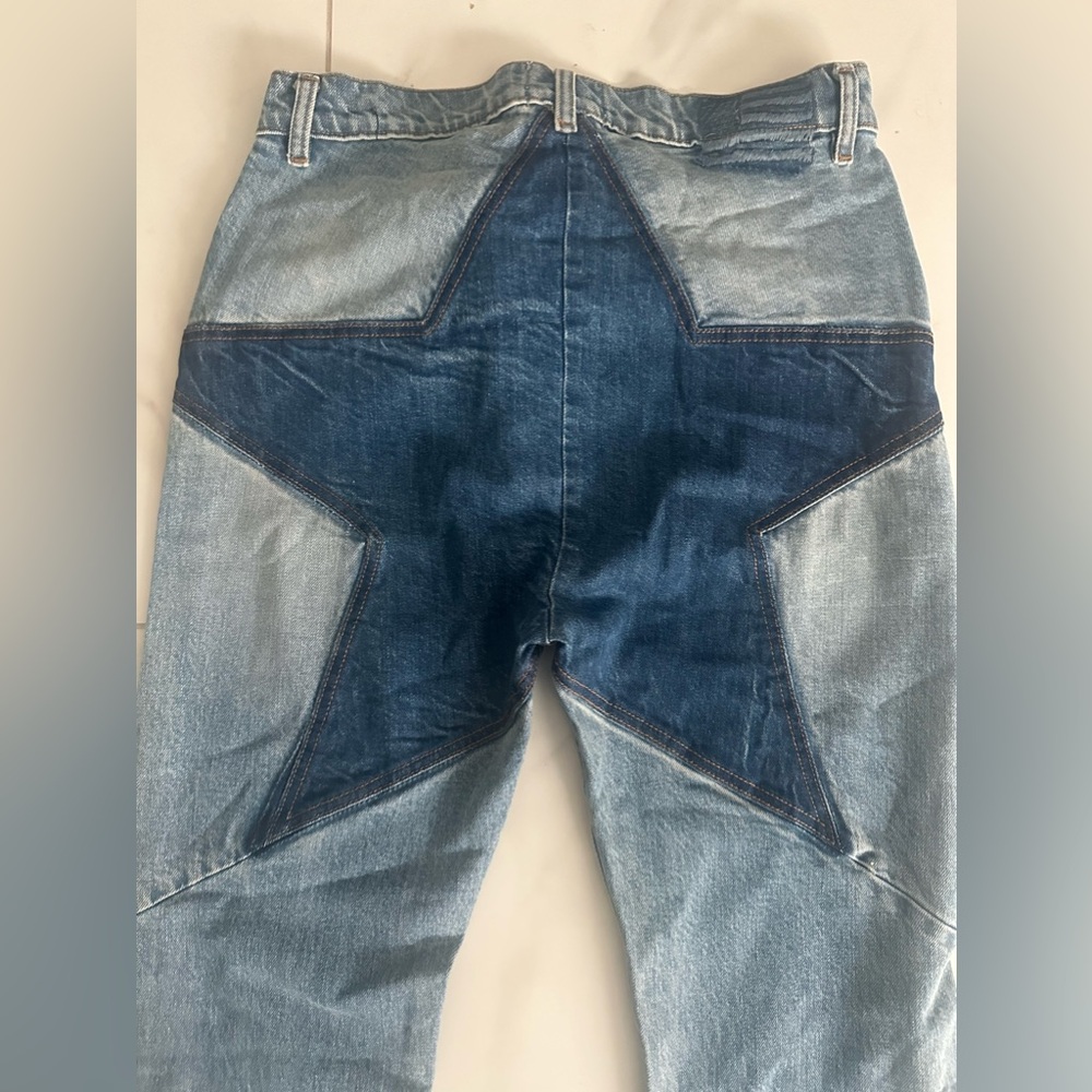 AMERICAN MADE REVICE STAR JEANS  SIZE 31 - Picture 2 of 6